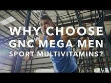 GNC, Mega Men Sport, Мультивітаміни для чоловіків, 180 капсул