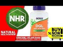 Now Foods, DGL with Aloe Vera 400 mg