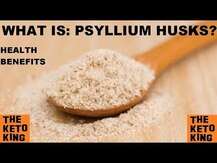 Psyllium Husk Powder, Порошок лушпиння подорожника, 340 г