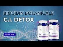 Biocidin Botanicals, Детокс, G.I. Detox+, 60 капсул