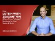 Відео огляд на Dr. Mercola, Lutein with Zeaxanthin 40 mg, Лютеїн, 30 капсул