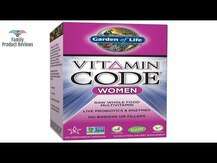 Garden of Life, Vitamin Code Women RAW Whole Food Multivitamin