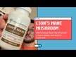 Відео огляд на Lion's Mane Mushroom Extract Powder, Гриби Левова Грива, 300