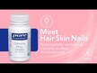 Відео огляд на Hair/Skin/Nails Ultra, Шкіра нігті волосся, 60 капсул