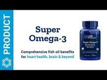 Рыбий жир Омега-3, Omega Foundations Super Omega-3, 60 капсул