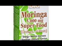 Моринга 5000 мг, Moringa Super Food 5000 mg, 60 капсул