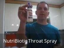 NutriBiotic, Спрей для горла, Throat Spray, 118 мл