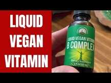 Vegan B Complex Liquid Drops, Комплекс вітаміну B, 30 мл