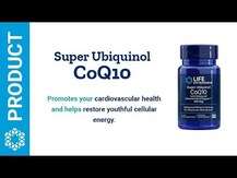 Life Extension, Убихинол 100 мг, Super Ubiquinol CoQ10, 60 капсул