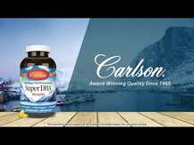 Carlson, Super DHA plus Lutein, ДГК плюс лютеїн, 120 капсуд