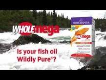 Wholemega Fish Oil, Риб'ячий жир з Лосося 1000 мг, 180 капсул