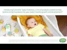 Culturelle, Probiotics Baby Grow + Thrive Probiotics + Vitamin D Drops 0-12 Months