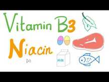 Solgar, Ниацин 100 мг, Niacin Vitamin B3, 100 таблеток