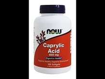 Caprylic Acid 600 mg, Каприлова кислота 600 мг, 100 капсул