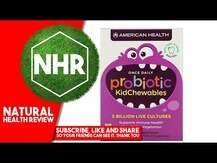 American Health, Probiotic KidChewables Strawberry Vanilla 5 Billion