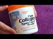Відео огляд на Collagen Types 1 & 3, Колаген з Вітаміном C, 180 таблеток