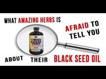 Amazing Herbs, Масло черного тмина, Premium Black Seed Oil, 30 мл