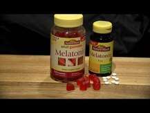 Melatonin + 5 mg 60 Vegetarian, Мелатонін 5 мг, 60 капсул