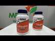 Видео обзор на NOW, L-Цитруллин 750 мг, L-Citrulline 750 mg, 180 капсул