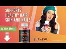 Havasu Nutrition, Biotin Gummies, Біотин, 90 цукерок