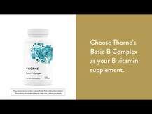 Thorne, Витамины группы B, Basic B Complex, 60 капсул