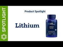 Life Extension, Lithium 1000 mcg, Літій 1000 мкг, 100 капсул