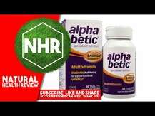 Alpha Betic Multivitamin, Вітаміни для діабетиків, 30 таблеток