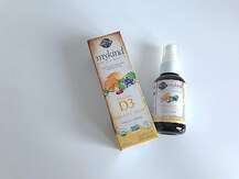 Garden of Life, MyKind Organics Vegan D3 Organic Spray Vanilla 1000 IU