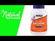 Відео огляд на NOW, Non-GMO Lecithin 1200 mg, Соєвий лецитин, 100 капсул