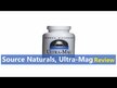 Відео огляд на Source Naturals, Ultra-Mag, Магній B6, 240 таблеток