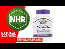 21st Century, Quick Dissolve Melatonin Cherry Flavor 10 mg