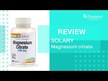 Відео огляд на Solaray, Magnesium Citrate 400 mg, Магній Цитрат, 90 капсул